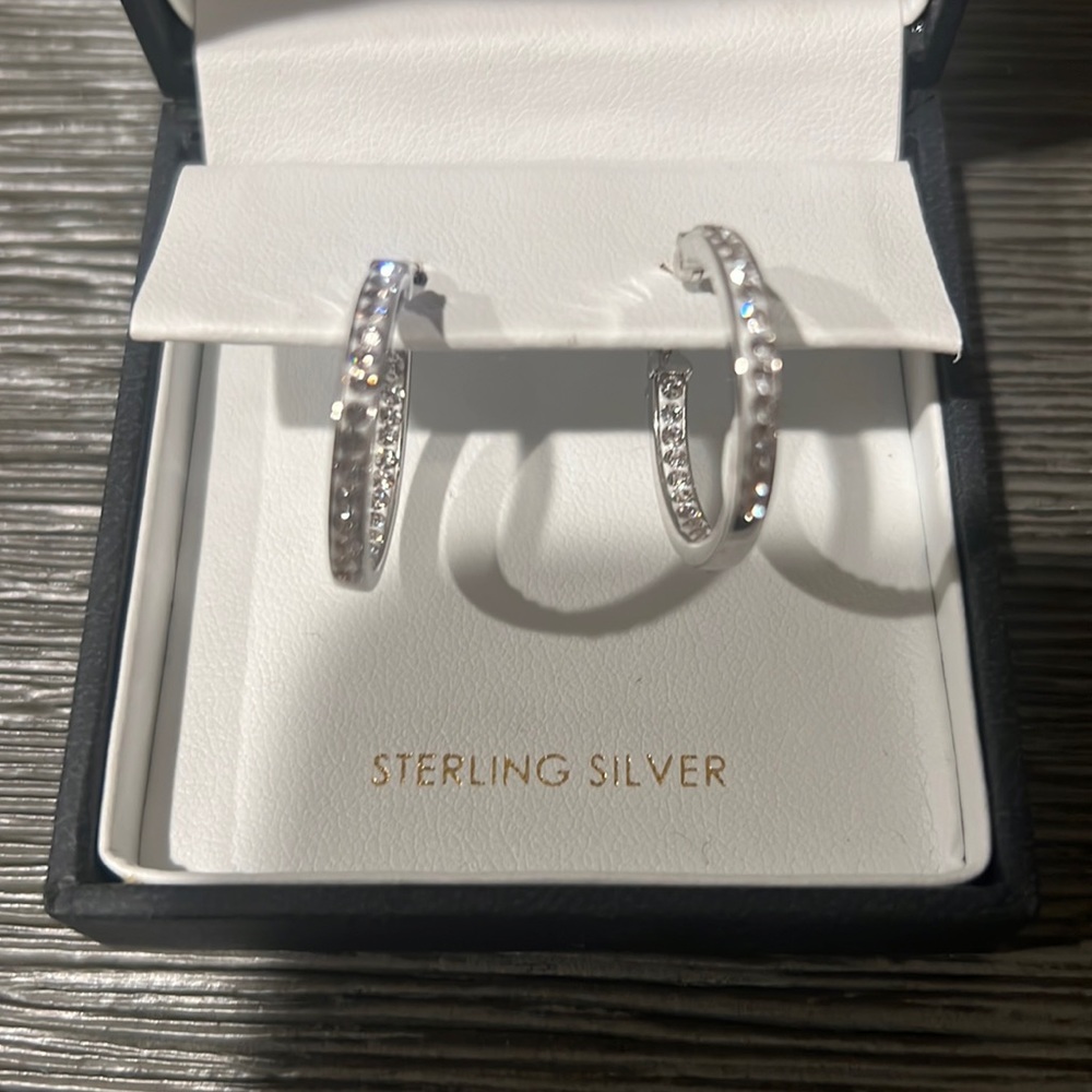 STERLING SILVER & CUBIC ZIRCONIA Earrings by Stella Picciotto